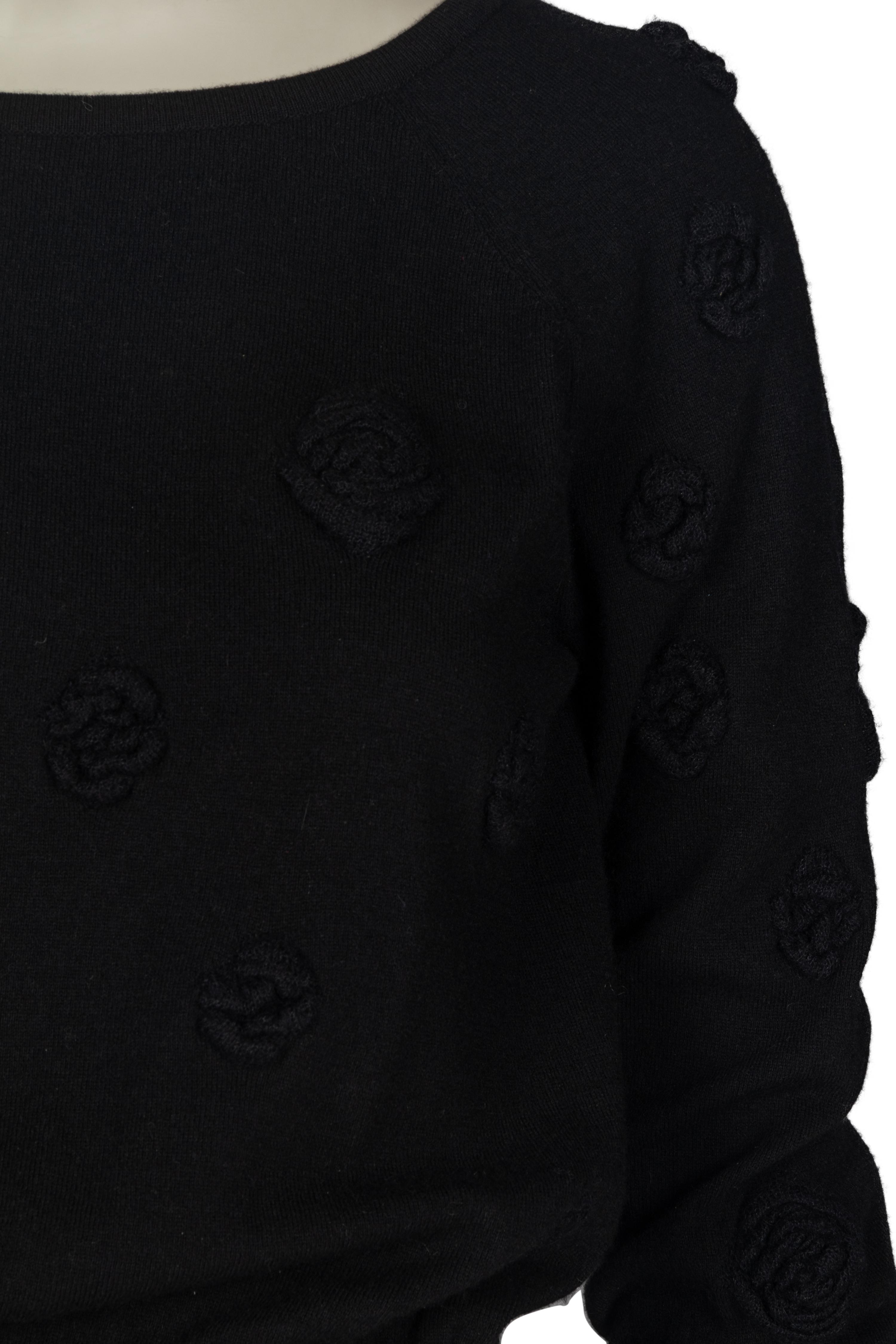 Two Chanel Sweaters and One Chanel Skirt with Belt