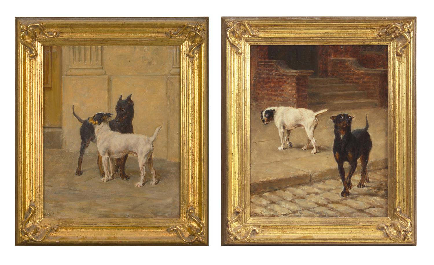 The Meeting and The Parting, 1910 (Two Works)