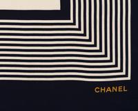 Chanel CC Button Print Scarf, 1980-90s