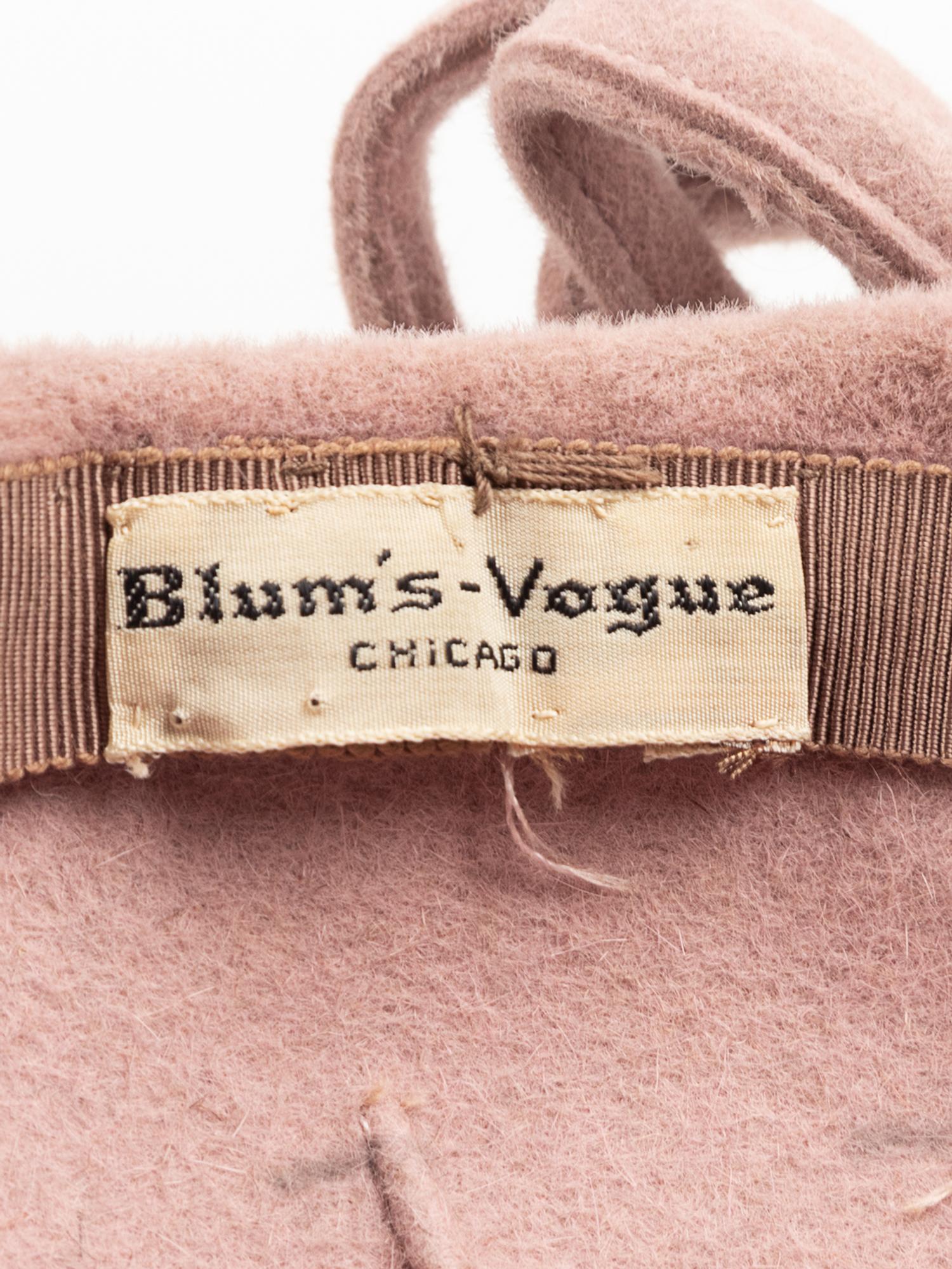 Collection of Seven Vintage Hats, 1880-1960s - Including Bes-Ben