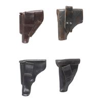 Lot of 16 Assorted WWII-era Military Holsters Including: German, Japanese, and U.S.