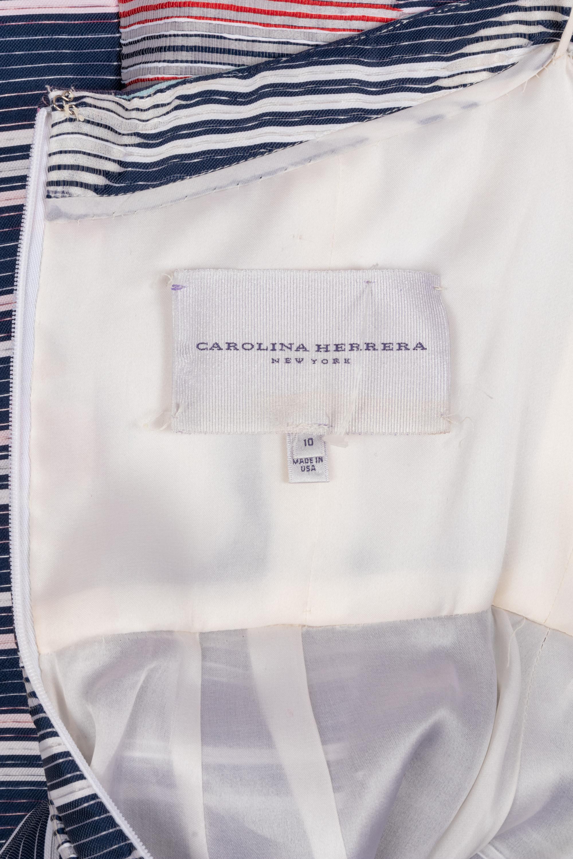 Carolina Herrera Strapless Gown, 2000s