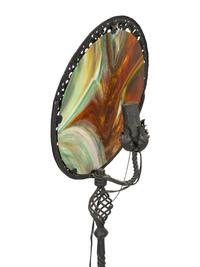 A Pair of Spanish Renaissance Style Wrought Iron Torchères