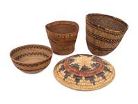 Collection of Native American Baskets