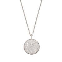 DIOR, WHITE GOLD AND DIAMOND 'ROSE DE VENT' PENDANT/NECKLACE