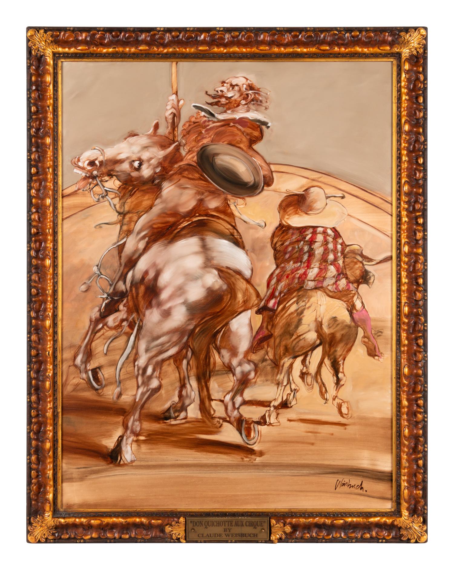 Don Quichotte au Cirque dans l'Arene and Le Rêve du Don Quichotte (a pair)