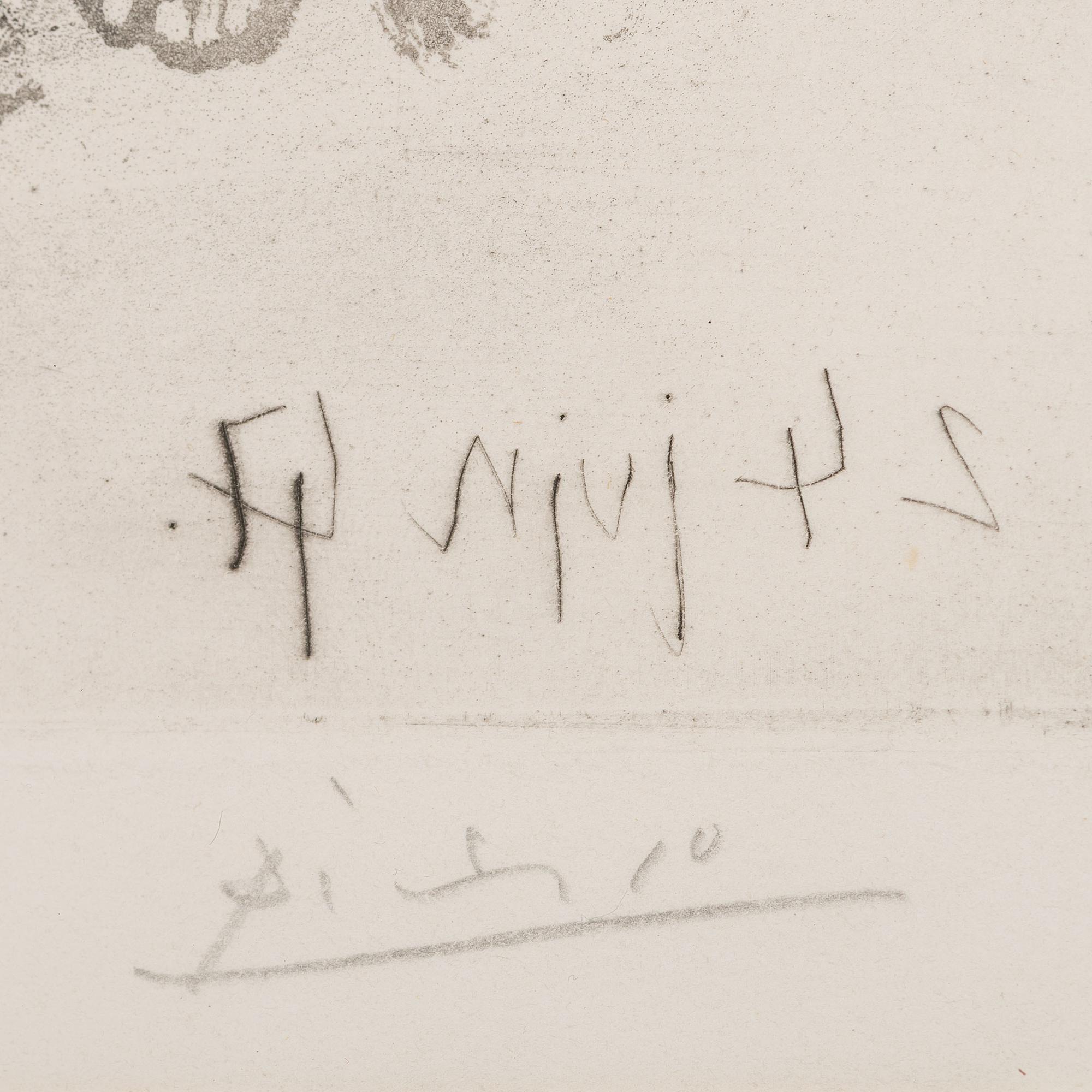 Portrait de Françoise aux Cheveux Flous , 1947