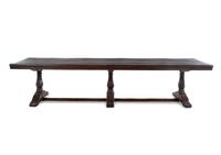 An English Oak Refectory Table