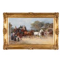 Heywood Hardy (British, 1843-1933) — The Bath to London Coach