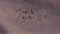 Mauradt Baynton 41 1/2 x 28 1/2 inches — (Canadian, 20th/21st Century)