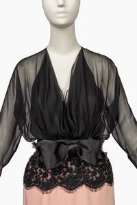 Oscar de la Renta Dress and Belt, c. 1990