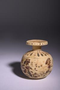 A Corinthian Black-Figured Aryballos