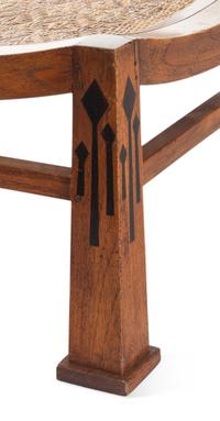 An Anglo-Colonial Style Hardwood Stool
