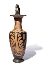 A Campanian Red-Figured Bail-Amphora.