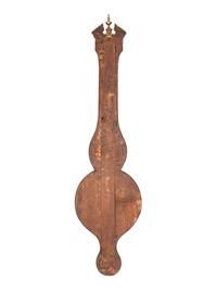 A George III Mahogany Wheel Barometer
