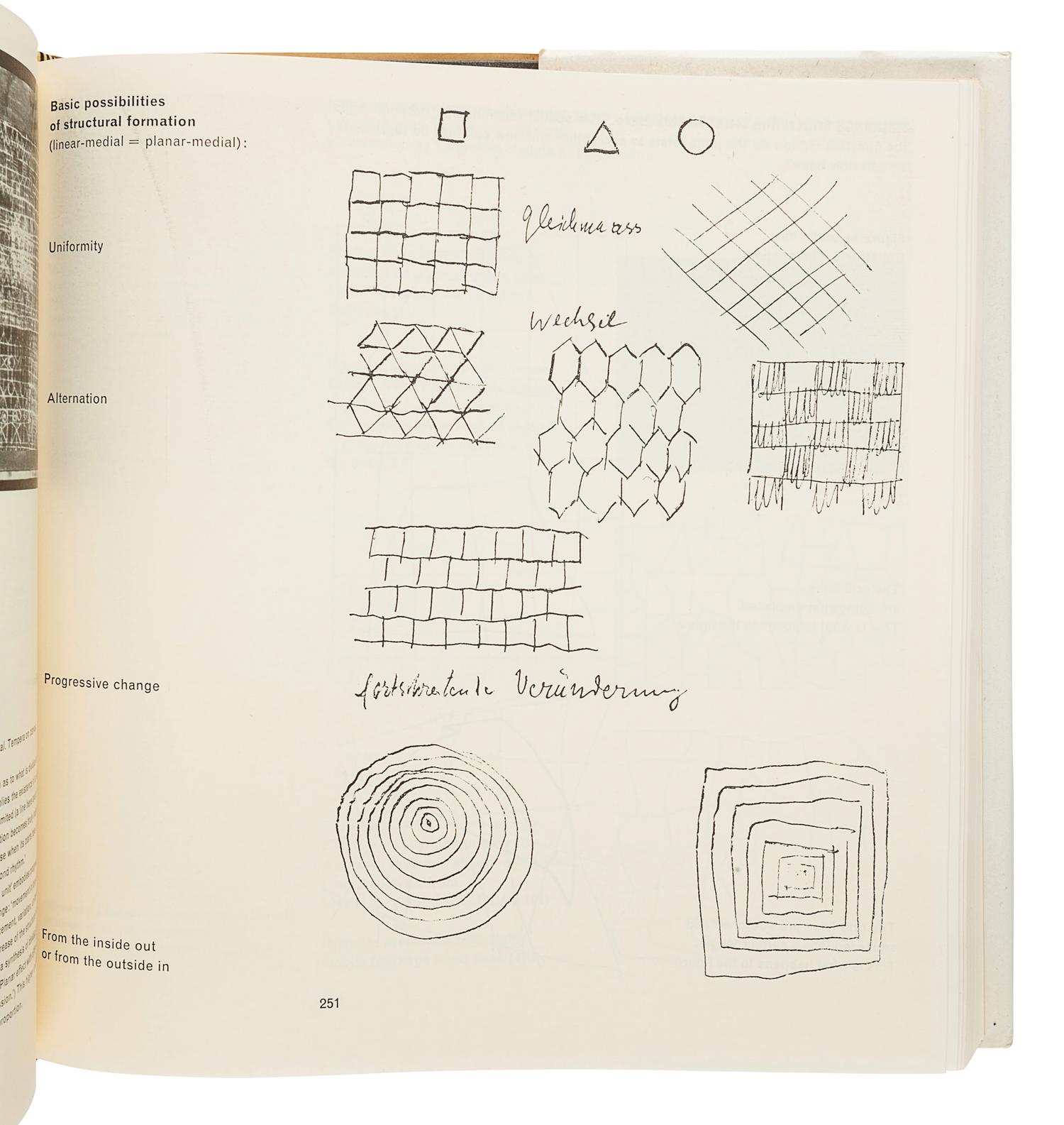 KLEE, Paul (1879-1940). Paul Klee Notebooks Volume 1: The Thinking Eye. -- Volume 2: The Nature of Nature. New York: George Wittenborn, 1973, 1978.