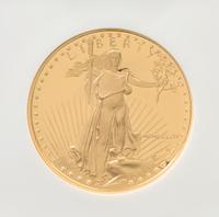 A United States 1986-W Eagle $50 Gold Proof