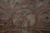 A Continental Carved Walnut Coffer on Stand — 18TH/19TH CENTURY