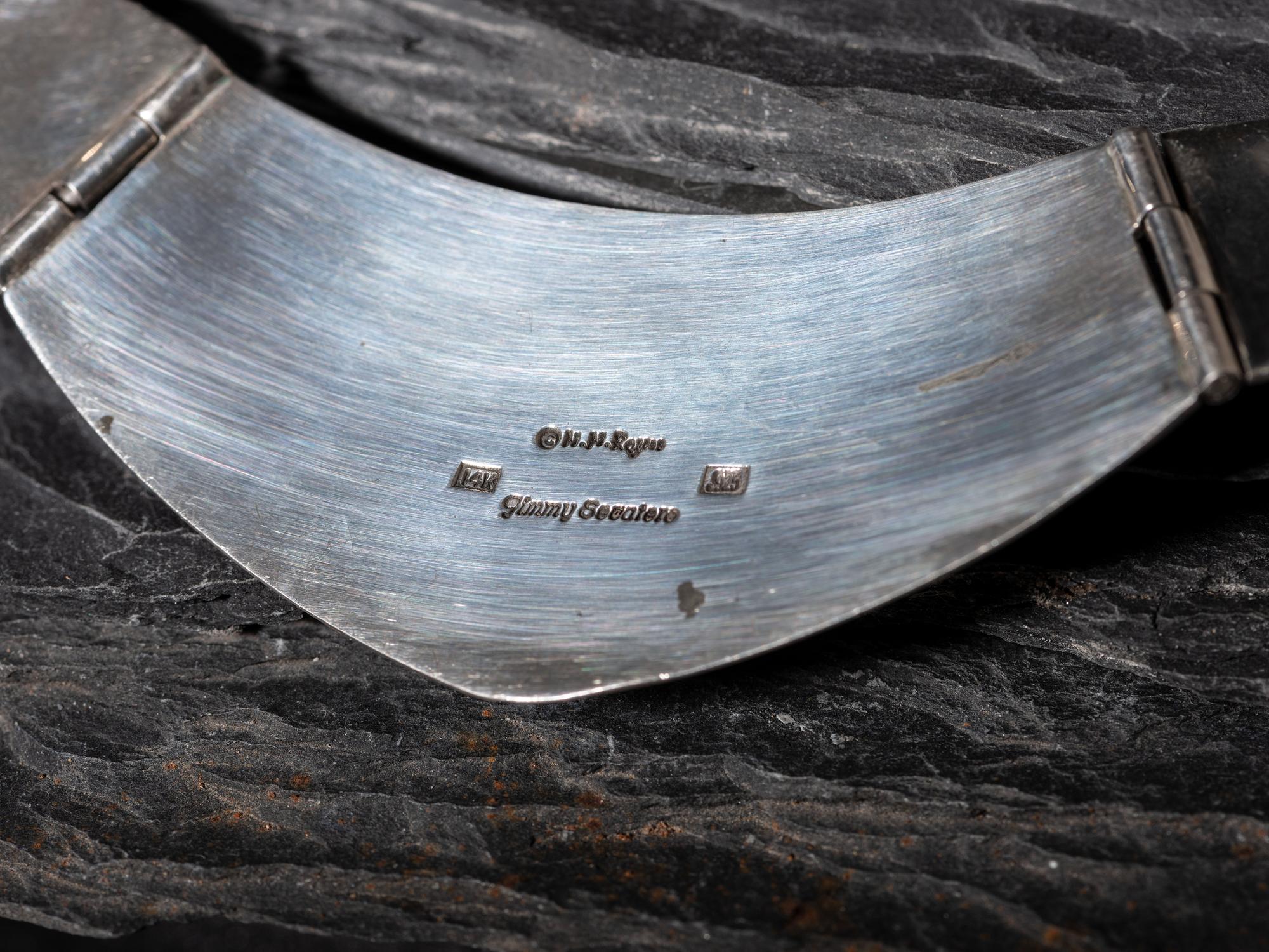 Sterling and 14k Gold Overlay Necklace