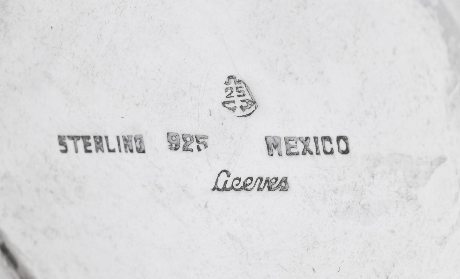 A Mexican Silver Tea and Coffee Service