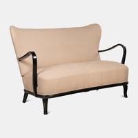 Wing-Back Settee