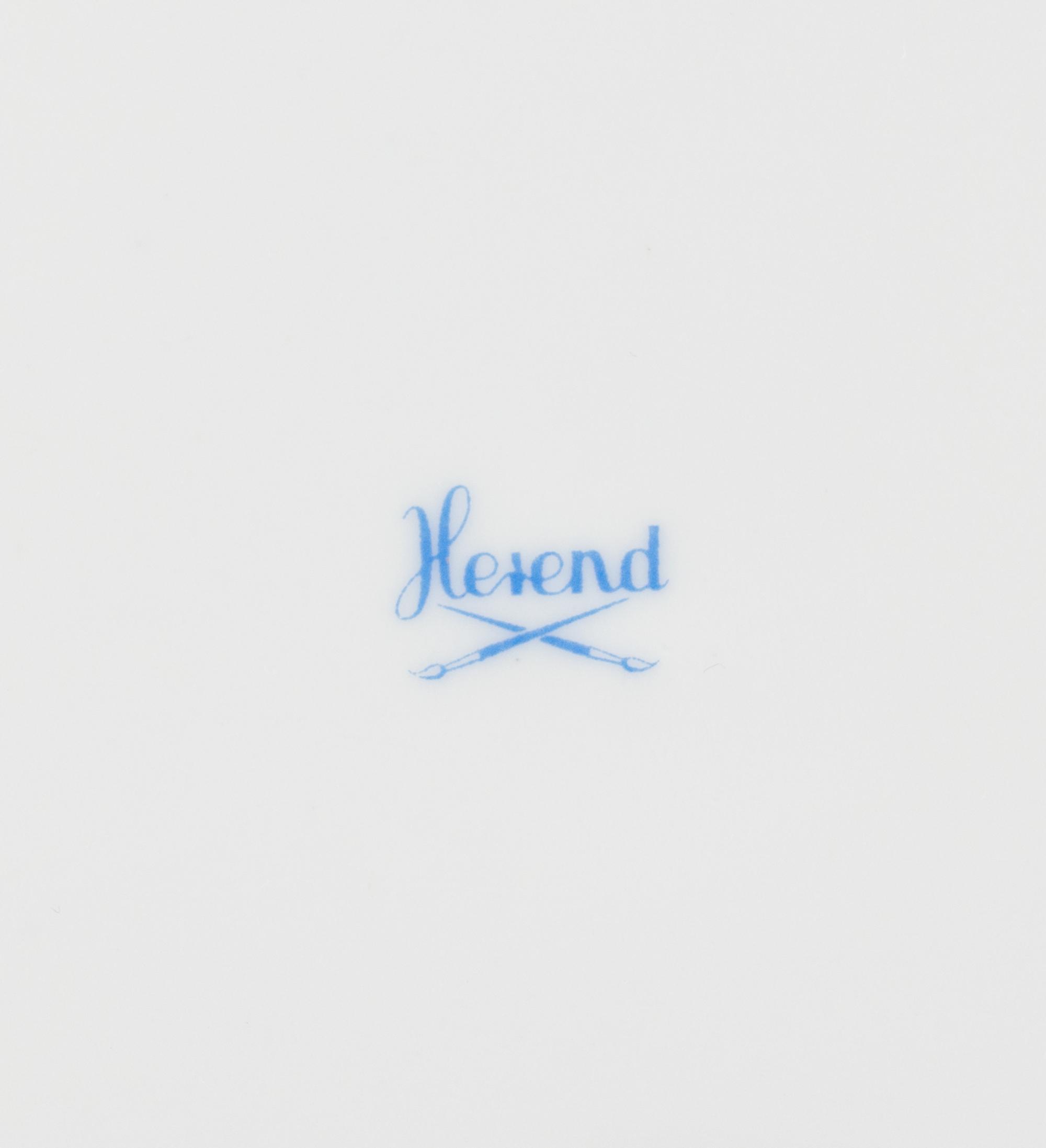 A Herend Porcelain Dinner Service