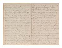 [CIVIL WAR]. BLATCHFORD, Caroline A. (1817-1901). A group of 4 Civil War-era diaries written by Caroline Appleton Blatchford, including discussion of prominent New York families, the ongoing war, and work with the Women's Central Relief Association.