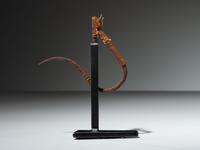 Haida Iron Halibut Hook, with Tale