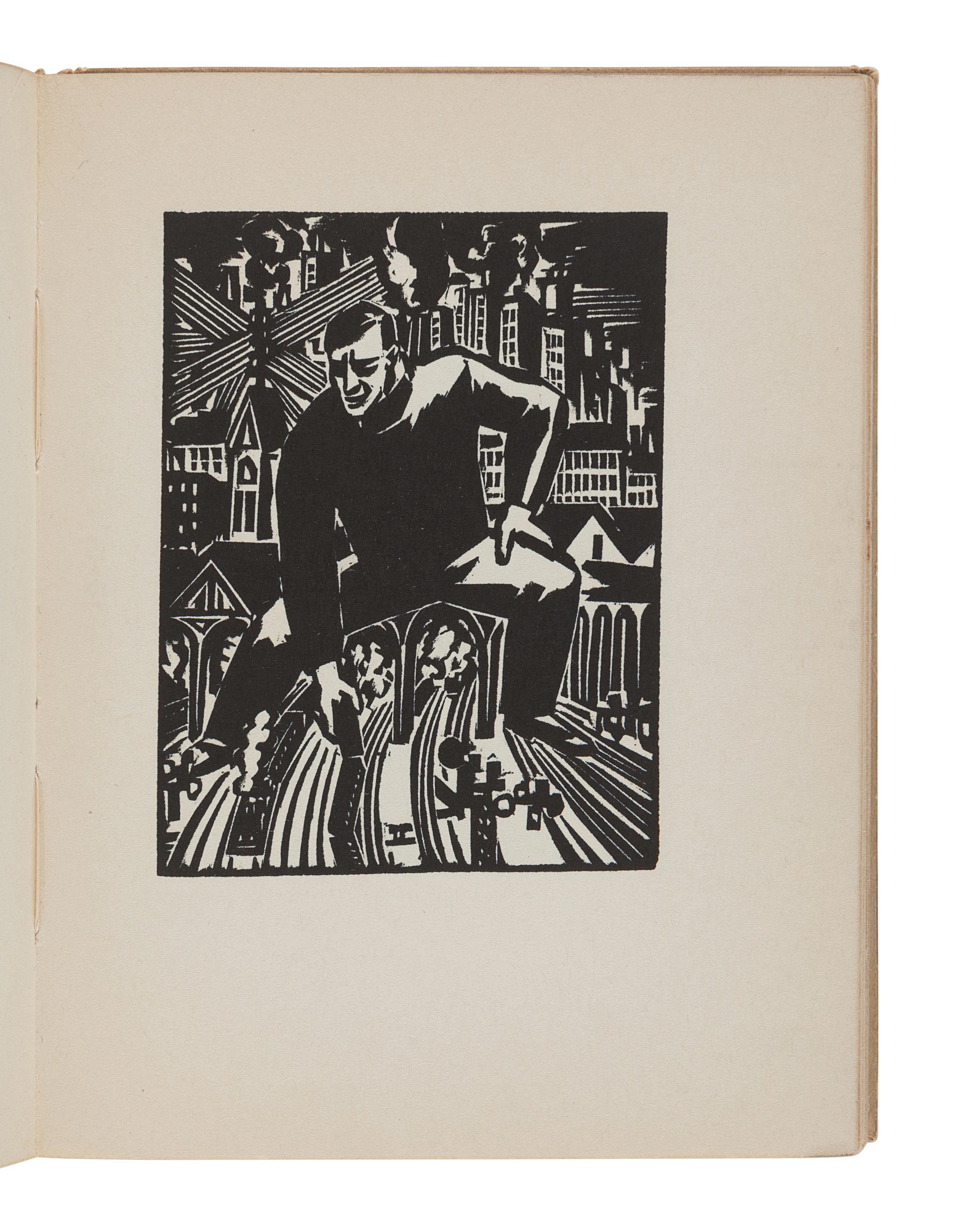 [MASEREEL, Frans (1889-1972)]. A group of 3 works by Masereel, comprising: