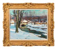 Winter Scene – The Wagon Ride