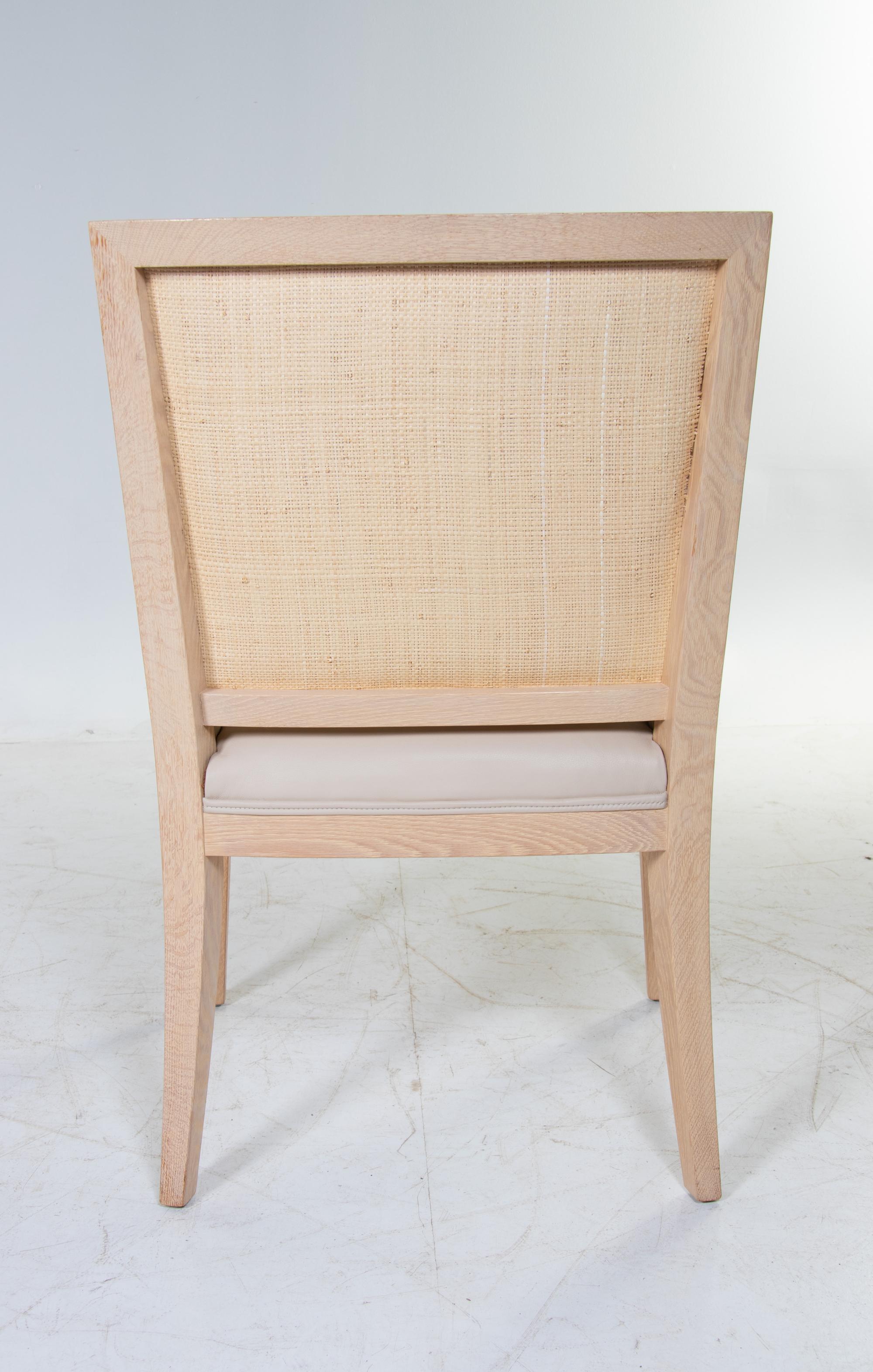 Set of Ten Custom Dining Chairs Mattaliano, USA