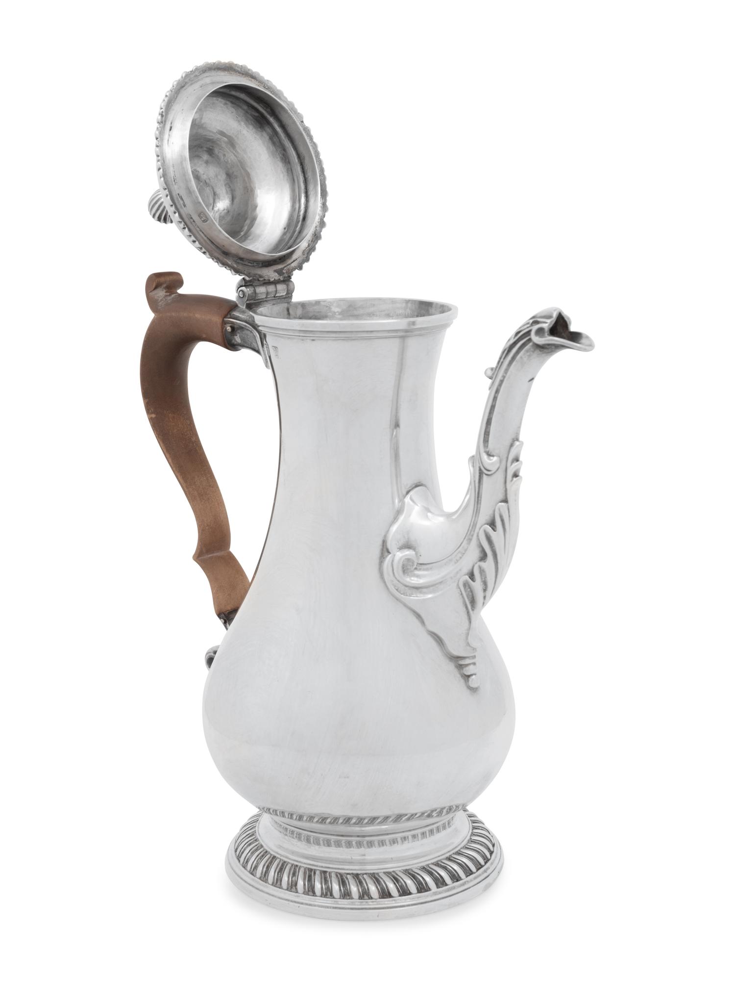 A George III Silver Coffee Pot