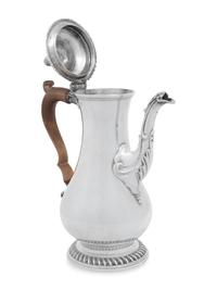 A George III Silver Coffee Pot