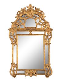 A Régence Giltwood Mirror