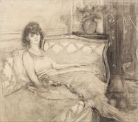 Étude pour Madame Germaine Rosengart (La Parisienne) , 1924