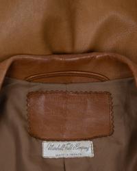 Claude Montana Leather Coat, c.1985