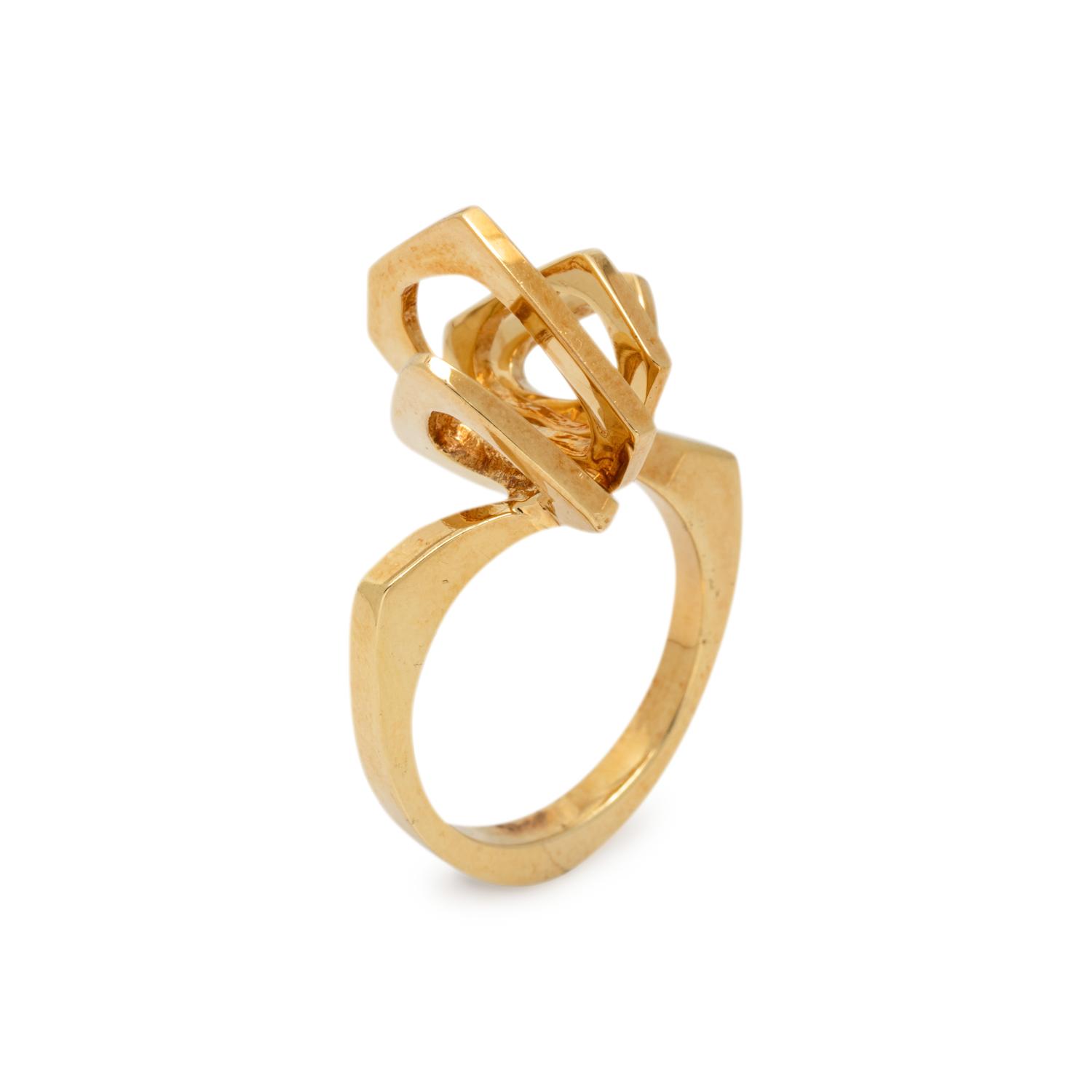YELLOW GOLD RING