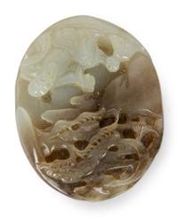 A Collection of Seven Carved Jadeite Figures — 20TH CENTURY