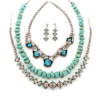 Navajo and Southwestern-style Necklaces