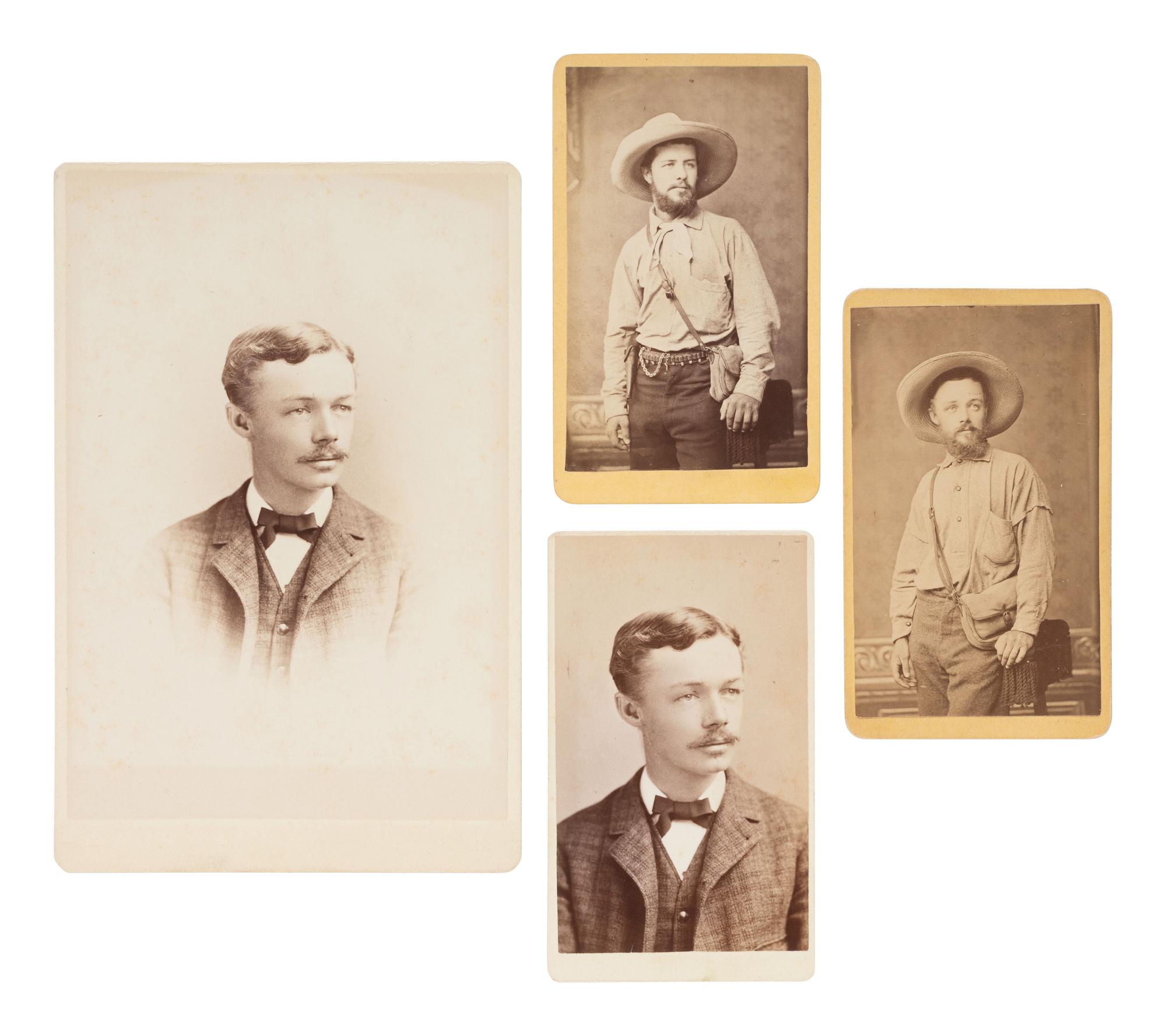 [OCCUPATIONAL]. 5 items related to Mexican Central Railway Engineers Wm. T. Pierce and Wm. Thurston.