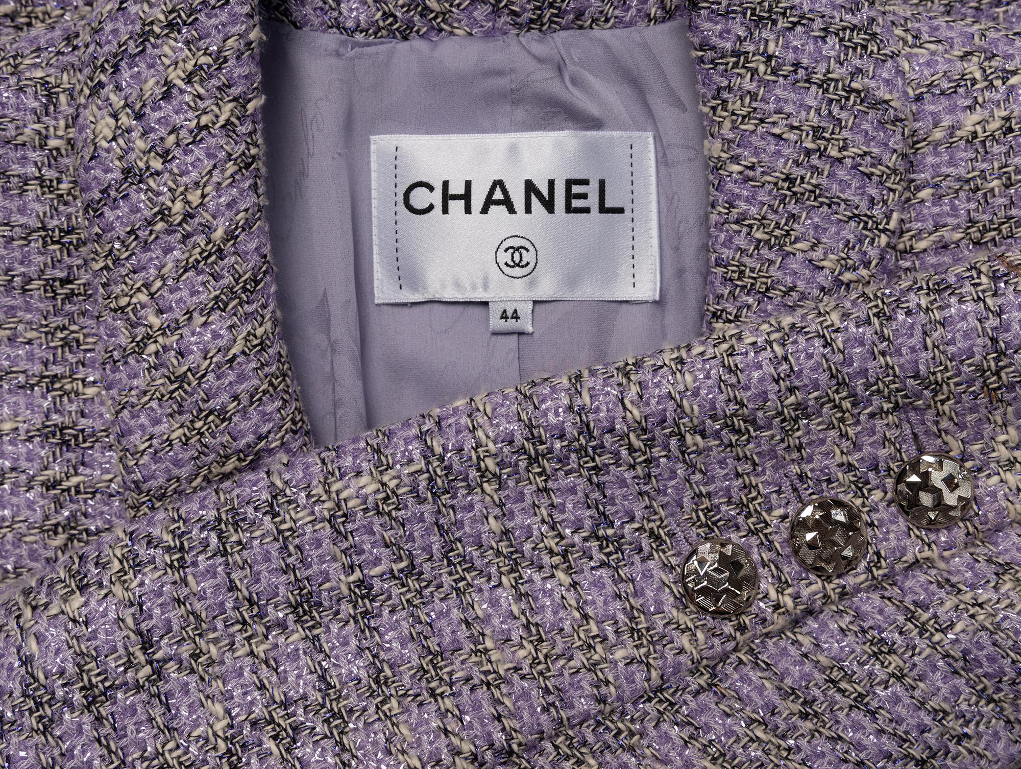 Chanel, Lavender Tweed Blazer