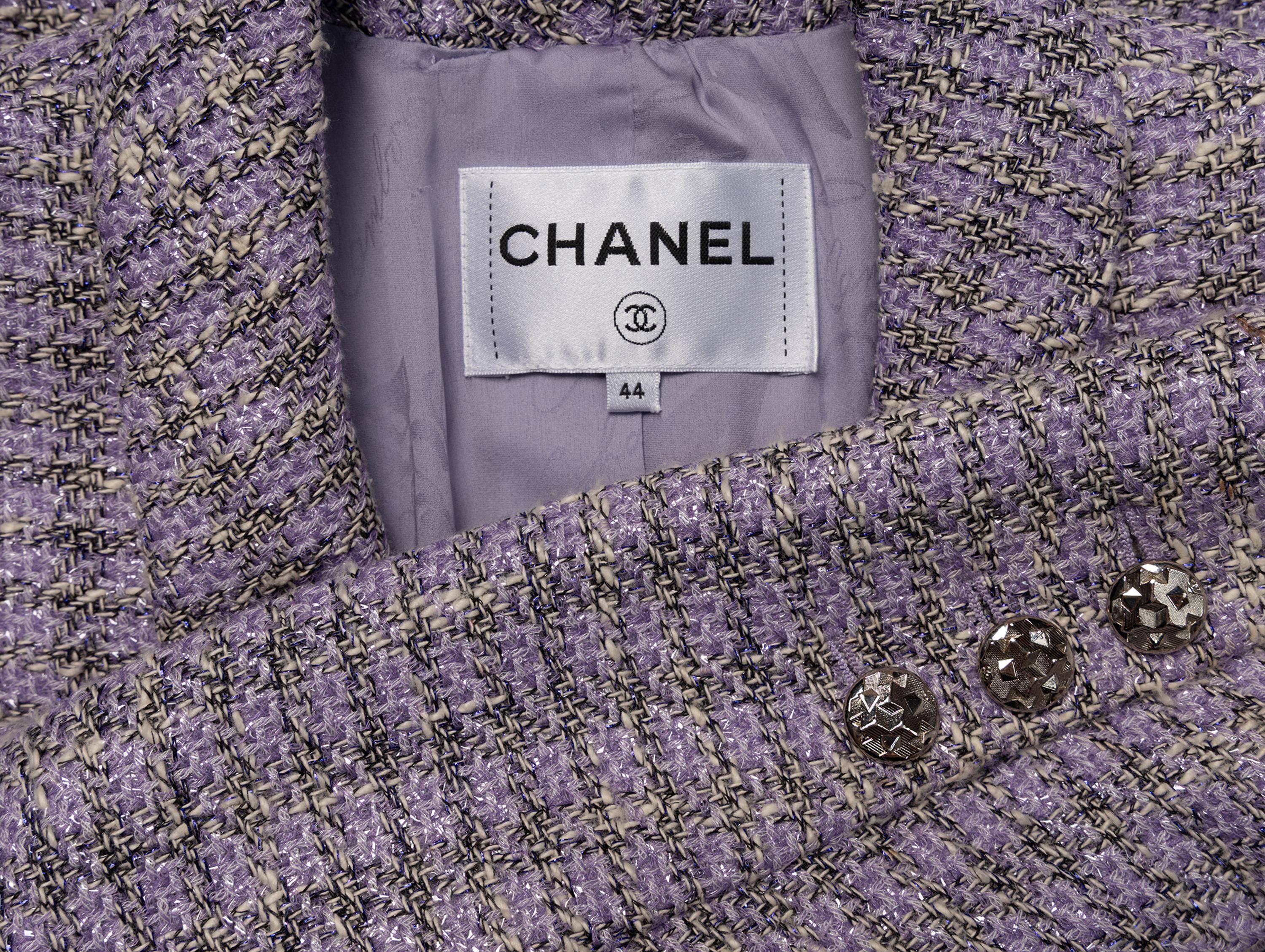 Chanel, Lavender Tweed Blazer