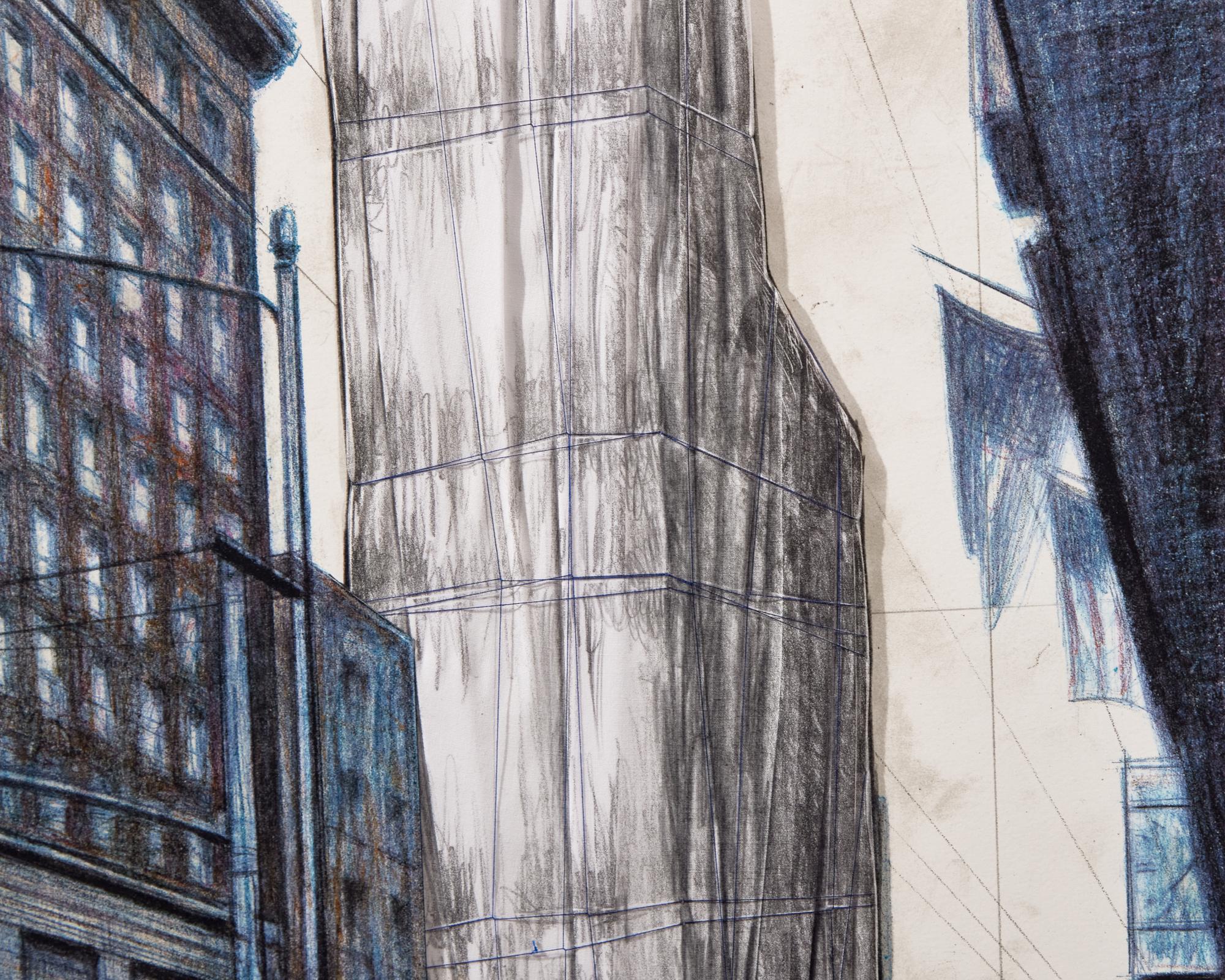 Wrapped Building, Project for #1 Times Square, 2003