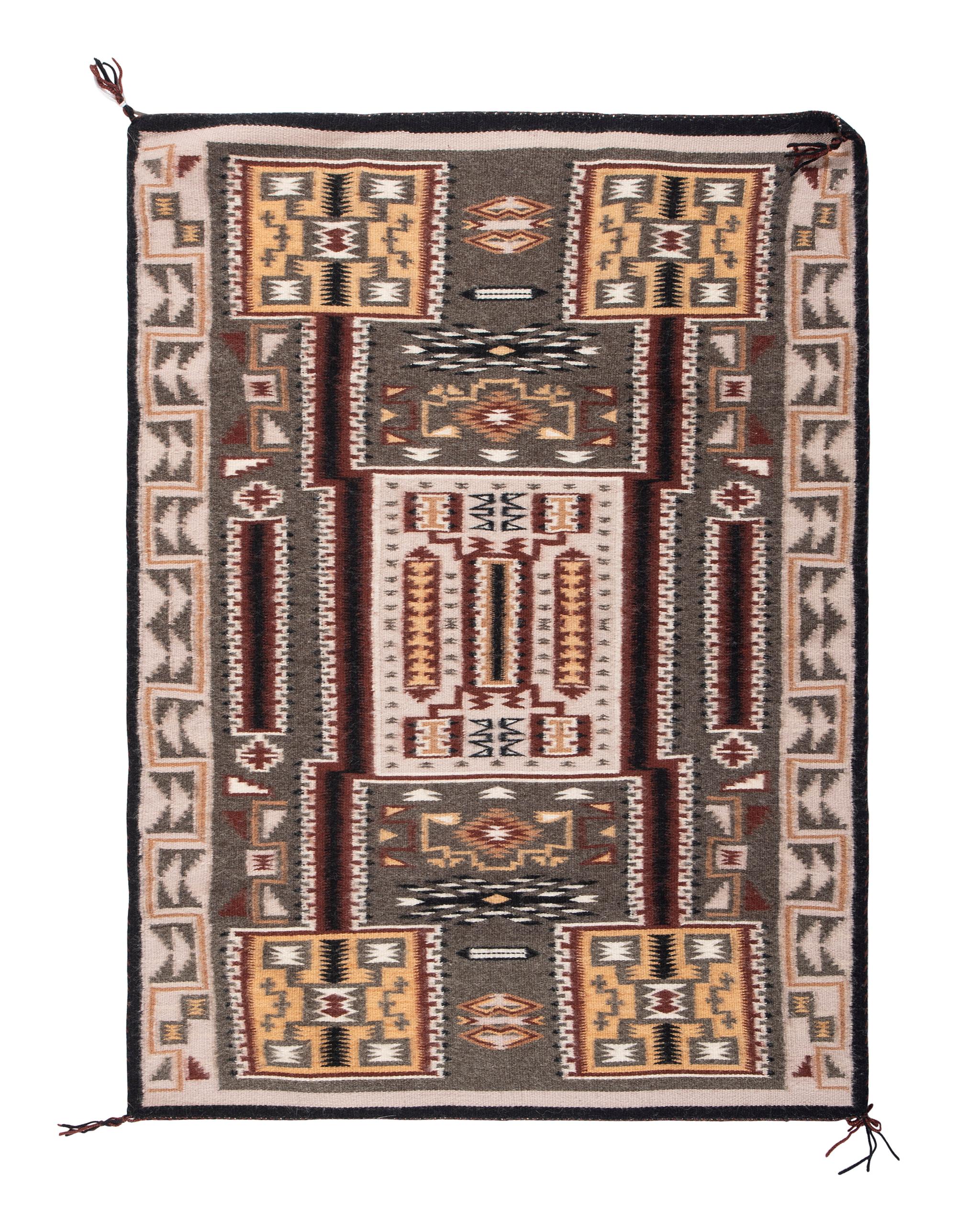 Navajo Storm Pattern Weaving / Rug