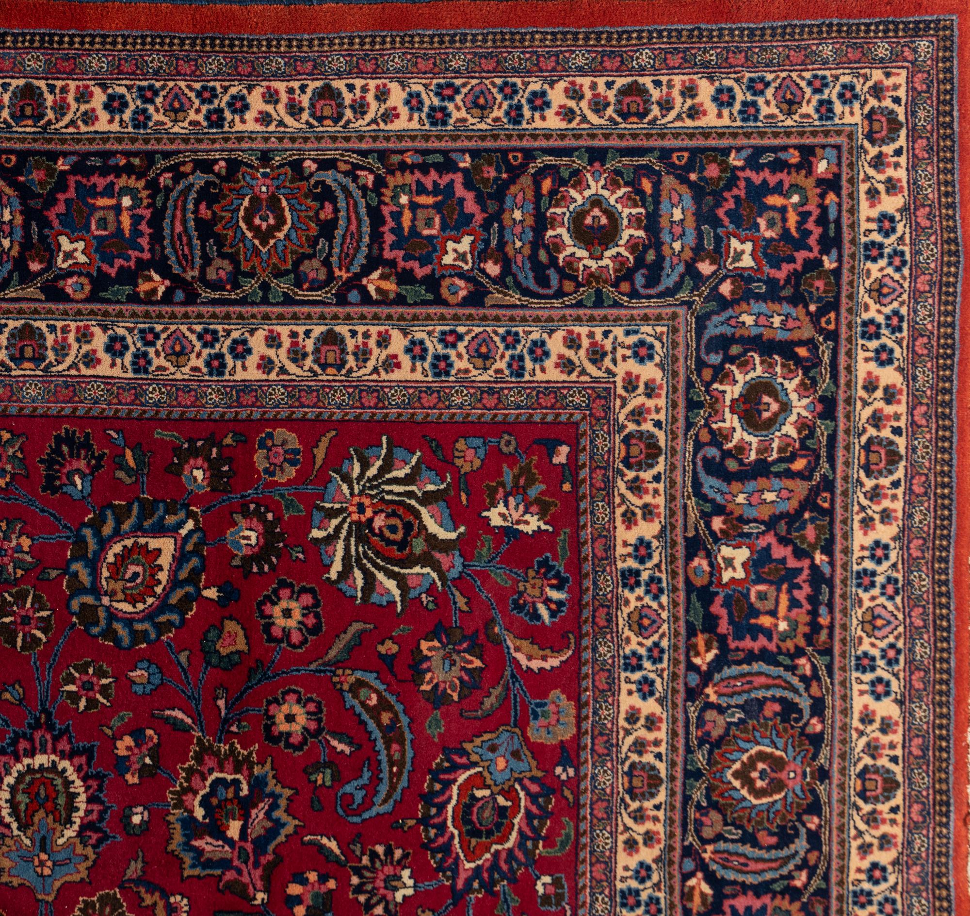 A Mashhad Wool Rug