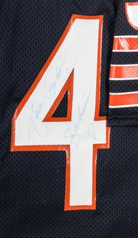 A Walter Payton Signed Autograph Chicago Bears Football Jersey (Beckett Authentication Services BAS Certified),