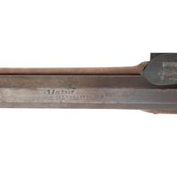 Full Stock Flintlock Rifle by Jacob Fordney with Four Piece Patchbox