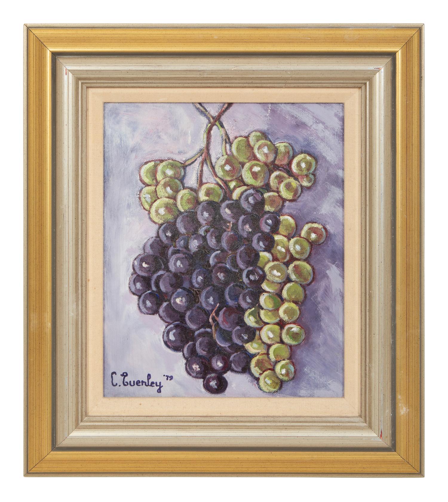 Pêches sur plat vert, Grapes, Foxgloves, and Datura (four works)