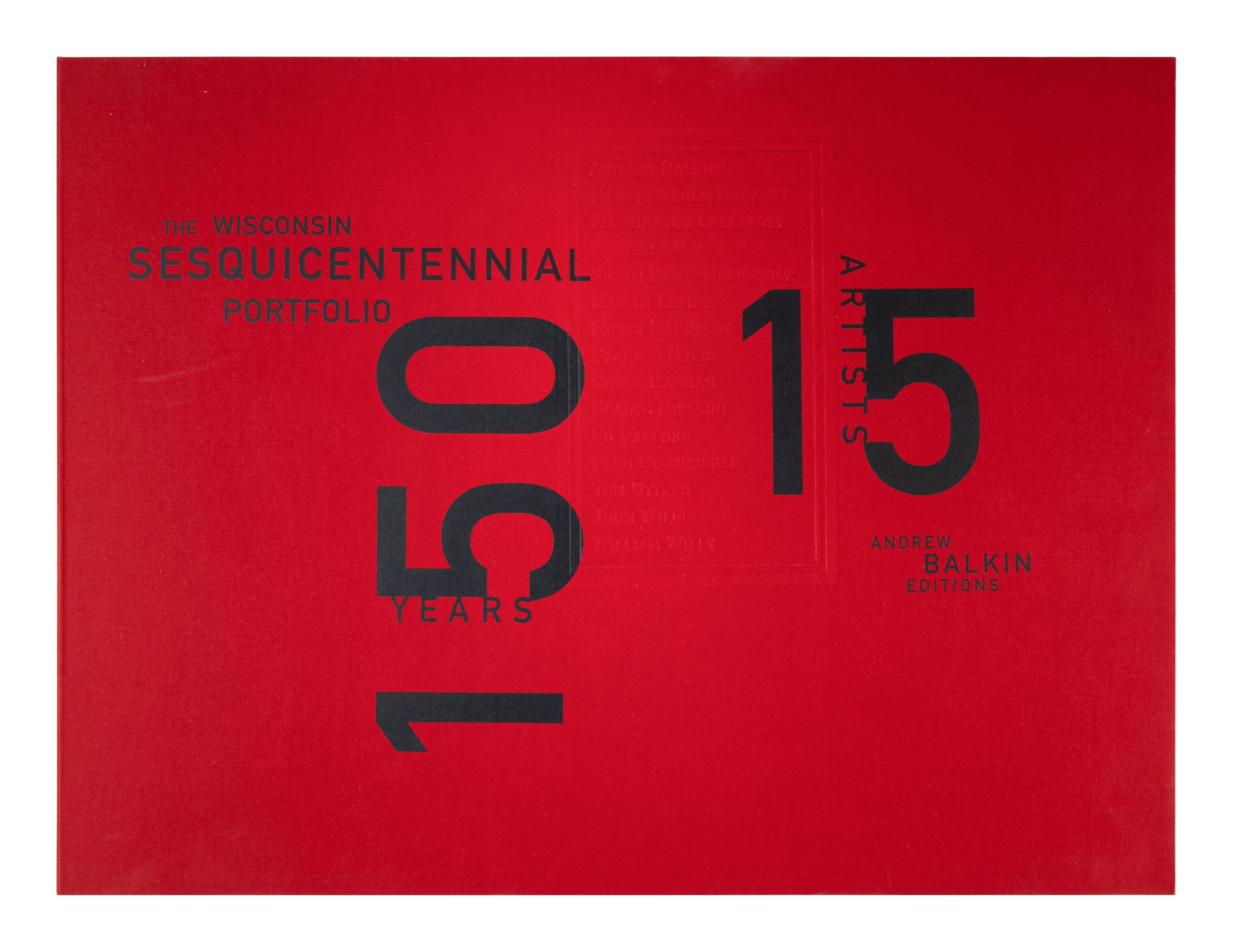 The Wisconsin Sesquicentennial Portfolio (complete portfolio of 17 works by 15 artists with portfolio case), 2001