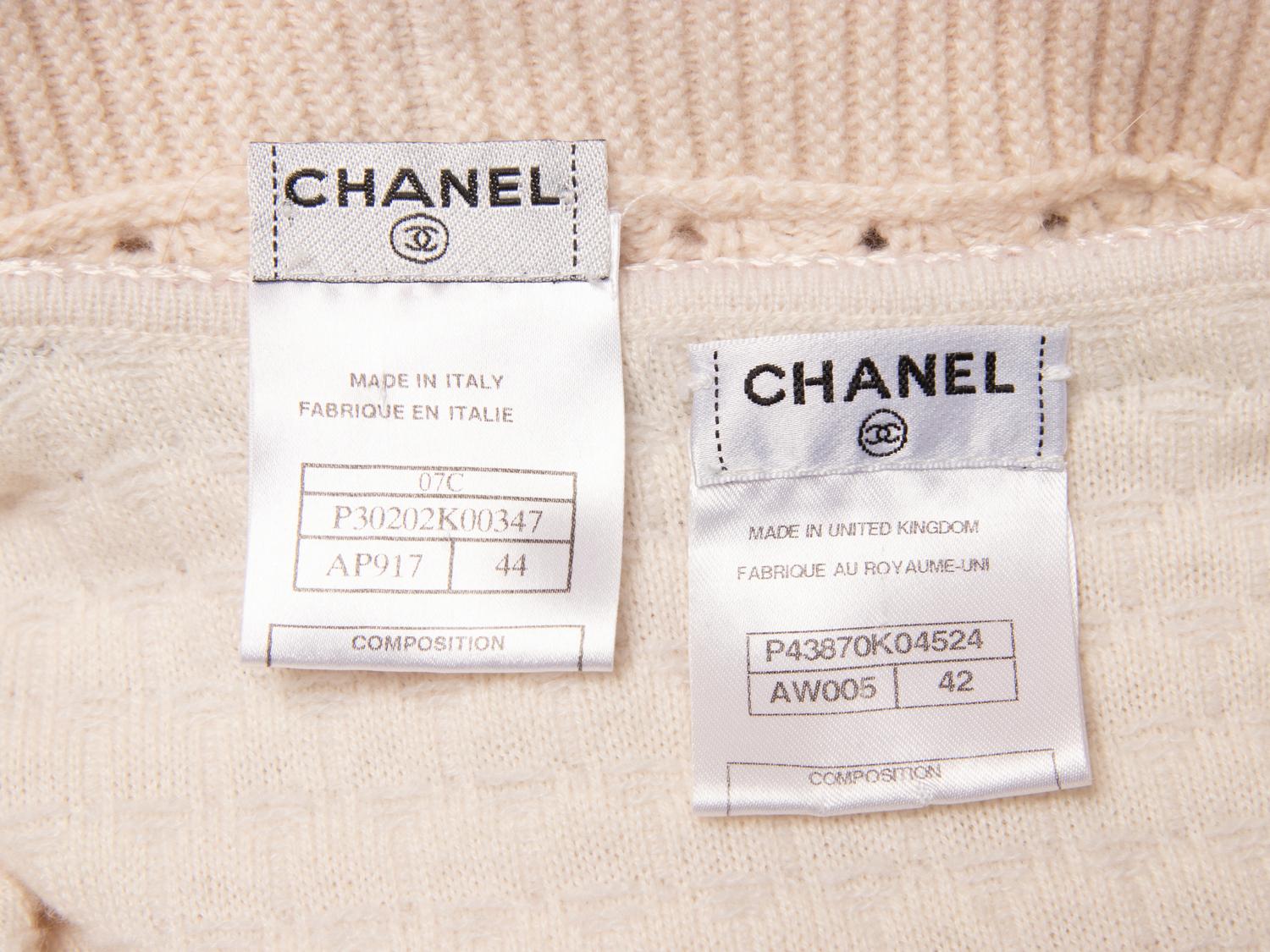 Chanel, Two Cashmere Cardigans
